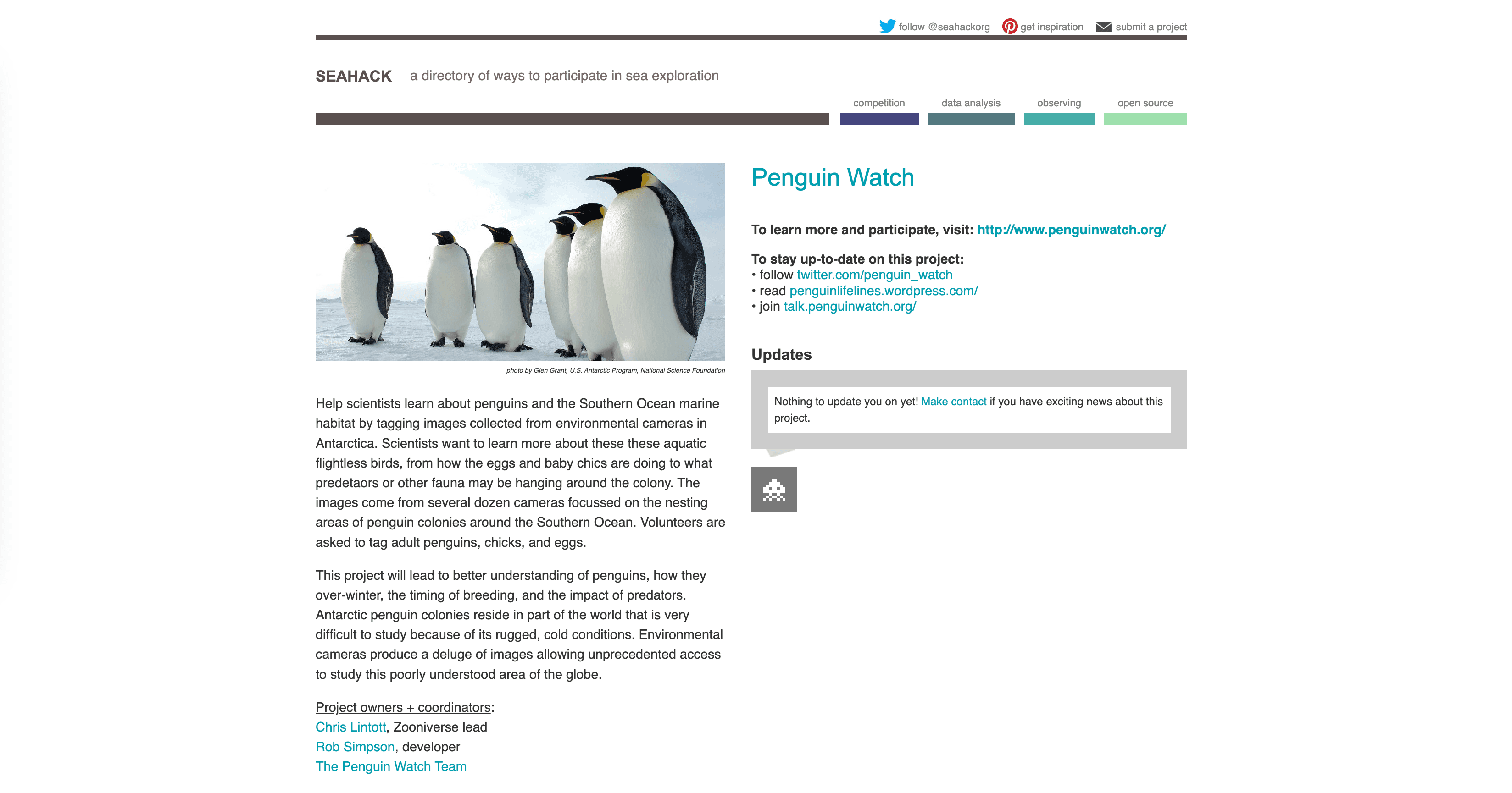 Seahack directory screenshot